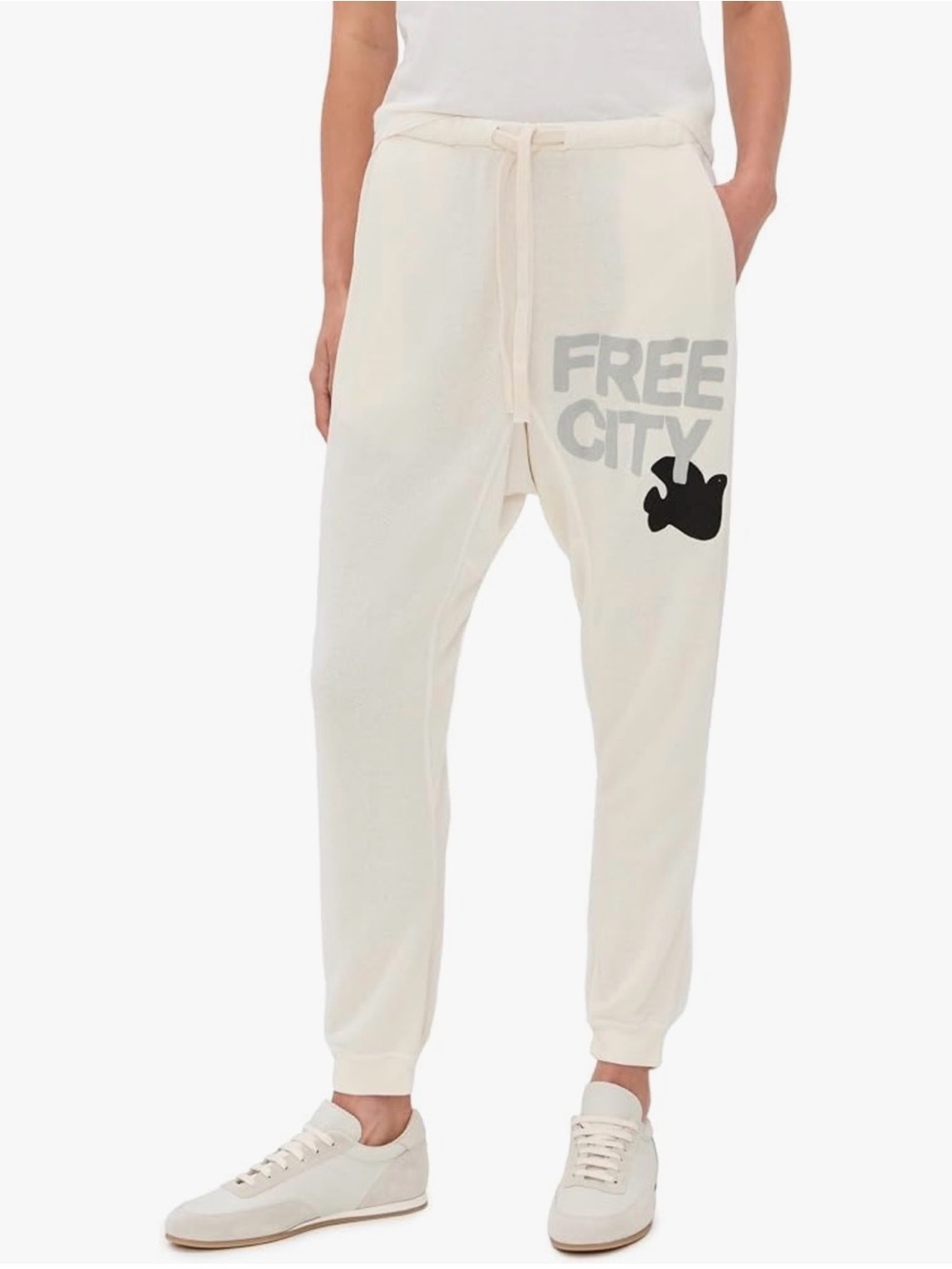 FREECITY Womens Superfluff Pocket Lux Sweatpant